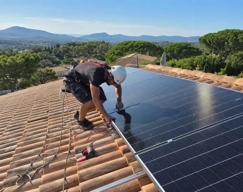 Installateur panneaux solaires Vannes — pose photovoltaïque sur toiture